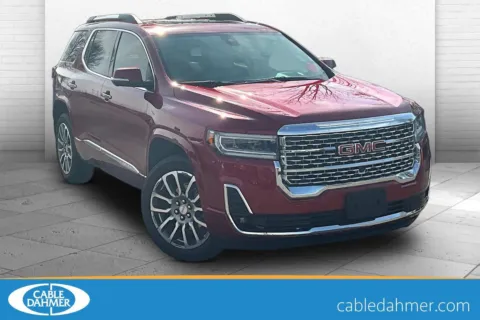 Red 2023 GMC Acadia Denali for sale in Kansas City, MO