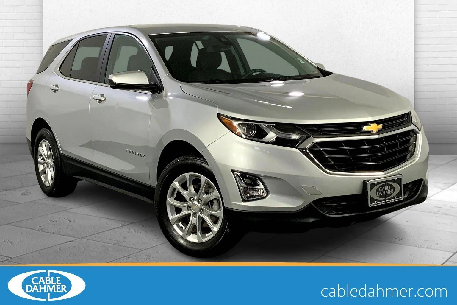 Silver 2021 Chevrolet Equinox LT for sale in Kansas City, MO