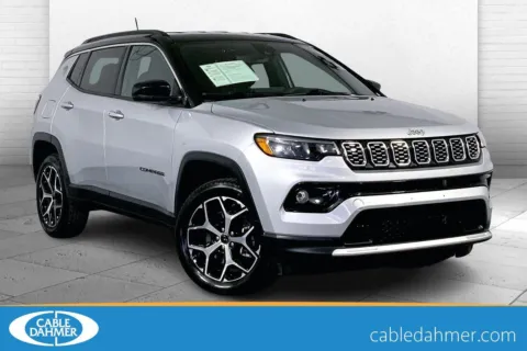Silver 2025 Jeep Compass Limited for sale in Kansas City, MO
