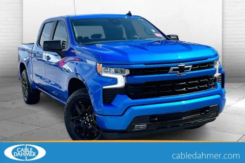 Blue 2025 Chevrolet Silverado 1500 RST for sale in Kansas City, MO