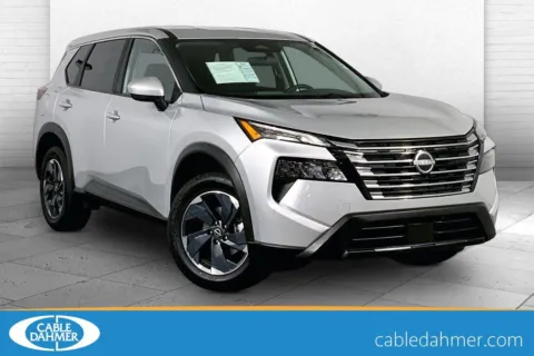 Silver 2025 Nissan Rogue SV for sale in Kansas City, MO