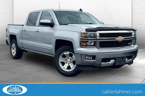 Silver 2015 Chevrolet Silverado 1500 LT for sale in Kansas City, MO