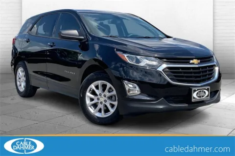 Black 2019 Chevrolet Equinox LS for sale in Kansas City, MO