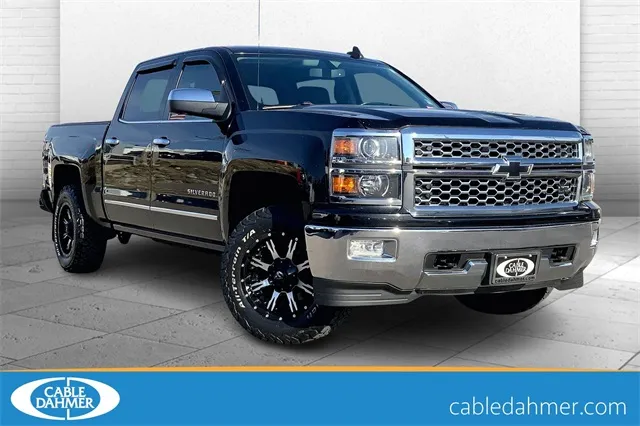 Black 2015 Chevrolet Silverado 1500 LTZ for sale in Kansas City, MO