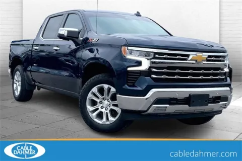 Blue 2022 Chevrolet Silverado 1500 LTZ for sale in Kansas City, MO