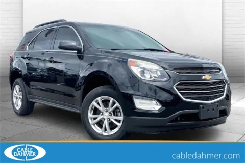 Black 2017 Chevrolet Equinox LT for sale in Kansas City, MO