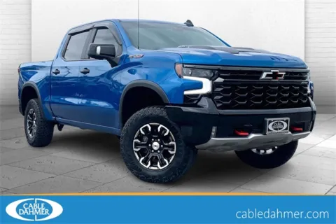 Blue 2022 Chevrolet Silverado 1500 ZR2 for sale in Kansas City, MO