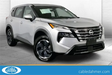 Silver 2024 Nissan Rogue SV for sale in Kansas City, MO