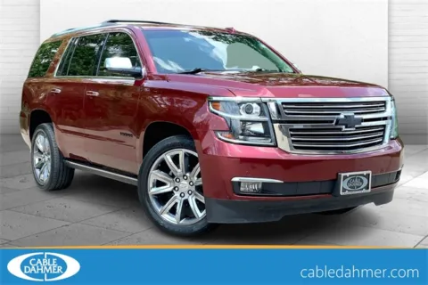 Red 2018 Chevrolet Tahoe Premier for sale in Kansas City, MO