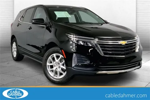 Black 2022 Chevrolet Equinox LT for sale in Kansas City, MO
