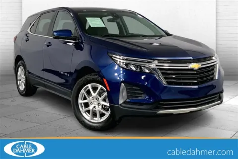 Blue 2022 Chevrolet Equinox LT for sale in Kansas City, MO