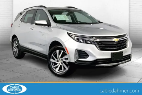 Silver 2022 Chevrolet Equinox LT for sale in Kansas City, MO