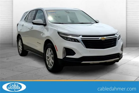 White 2023 Chevrolet Equinox LT for sale in Kansas City, MO