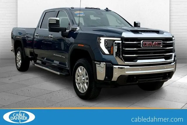 Blue 2024 GMC Sierra 3500HD SLT for sale in Kansas City, MO