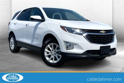 White 2018 Chevrolet Equinox LT for sale in Kansas City, MO