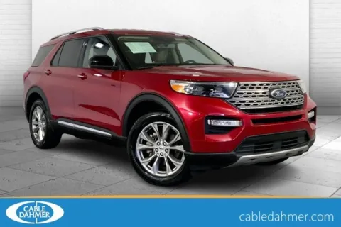 Red 2023 Ford Explorer Limited for sale in Kansas City, MO