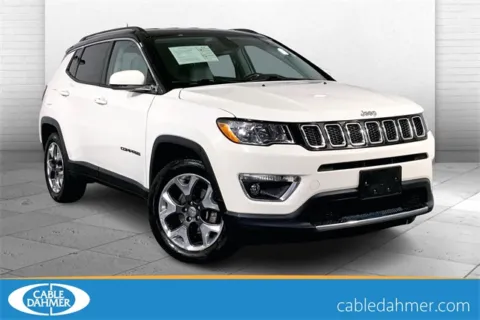 White 2019 Jeep Compass Limited for sale in Kansas City, MO
