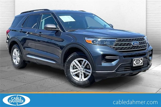 Blue 2022 Ford Explorer XLT for sale in Kansas City, MO