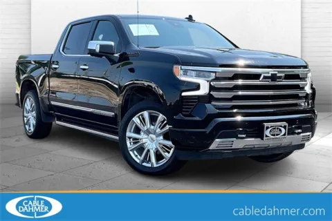 Black 2023 Chevrolet Silverado 1500 High Country for sale in Kansas City, MO