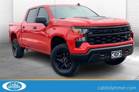 Red 2024 Chevrolet Silverado 1500 Custom Trail Boss for sale in Kansas City, MO
