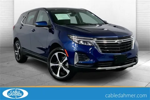 Blue 2022 Chevrolet Equinox LT for sale in Kansas City, MO