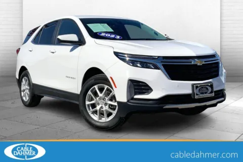 White 2023 Chevrolet Equinox LT for sale in Kansas City, MO
