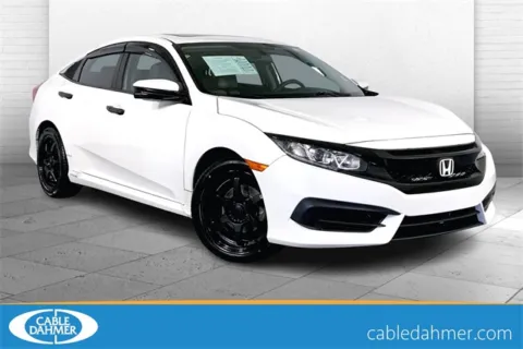 Red 2017 Honda Civic EX for sale in Kansas City, MO