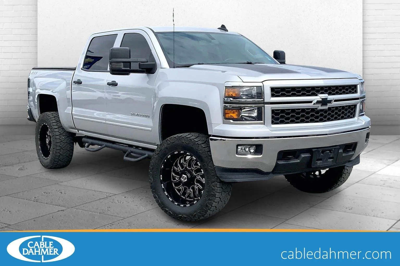Silver 2015 Chevrolet Silverado 1500 LT for sale in Kansas City, MO
