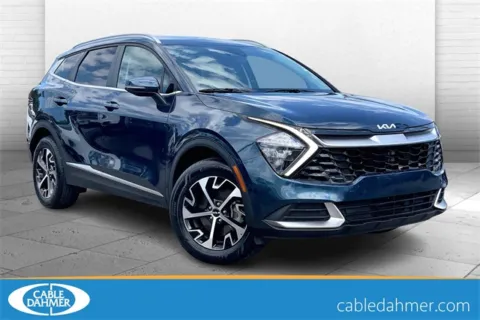 Blue 2023 Kia Sportage Hybrid EX for sale in Kansas City, MO