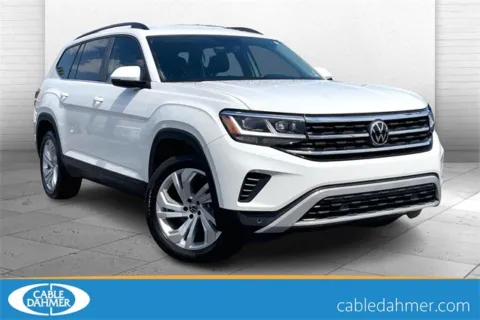 White 2022 Volkswagen Atlas 3.6L V6 SE w/Technology for sale in Kansas City, MO