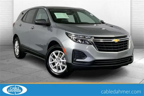 Gray 2023 Chevrolet Equinox LS for sale in Kansas City, MO