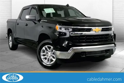 Black 2023 Chevrolet Silverado 1500 LT for sale in Kansas City, MO