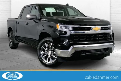 Black 2022 Chevrolet Silverado 1500 LT for sale in Kansas City, MO