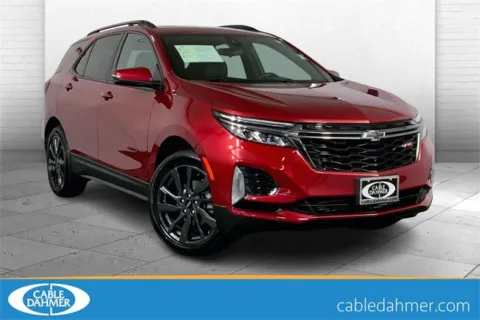 Red 2022 Chevrolet Equinox RS for sale in Kansas City, MO
