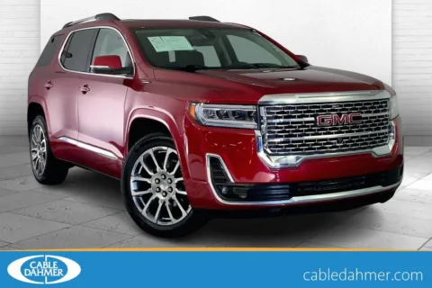 Red 2023 GMC Acadia Denali for sale in Kansas City, MO
