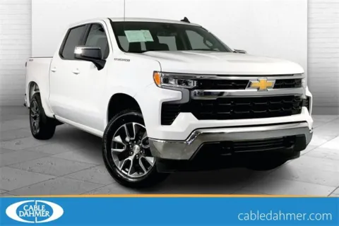 White 2022 Chevrolet Silverado 1500 LT (2FL) for sale in Kansas City, MO