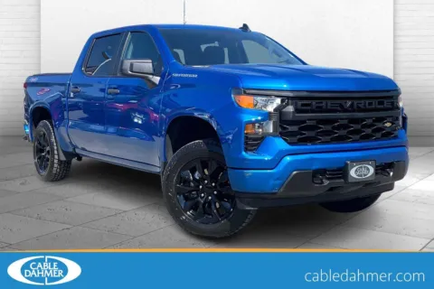 Blue 2023 Chevrolet Silverado 1500 Custom for sale in Kansas City, MO