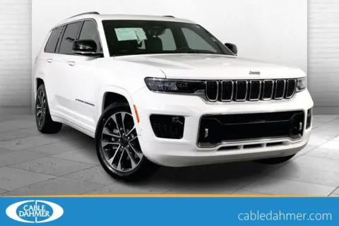 White 2021 Jeep Grand Cherokee L Overland for sale in Kansas City, MO