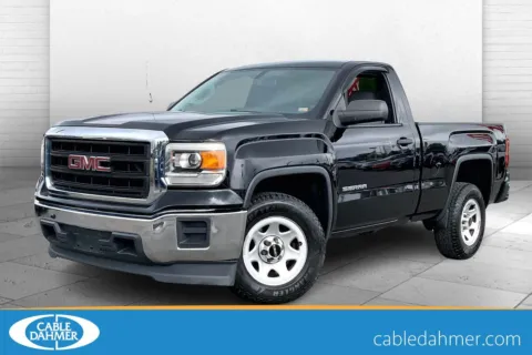 Black 2015 GMC Sierra 1500 REG CAB 2WD 119.0 for sale in Kansas City, MO