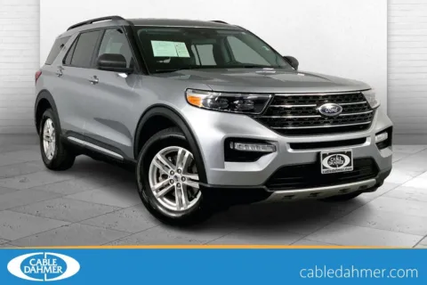 Silver 2023 Ford Explorer XLT for sale in Kansas City, MO