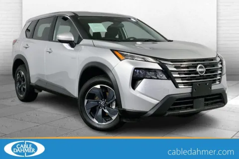 Silver 2024 Nissan Rogue SV for sale in Kansas City, MO