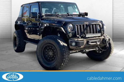Black 2016 Jeep Wrangler Unlimited 75th Anniversary for sale in Kansas City, MO
