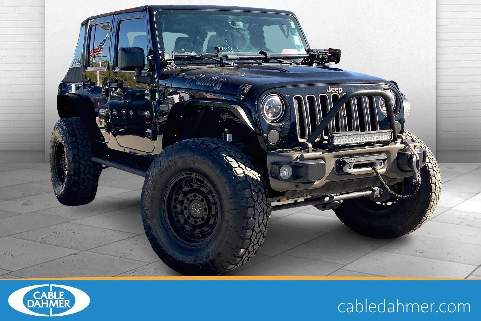Black 2016 Jeep Wrangler Unlimited 75th Anniversary for sale in Kansas City, MO