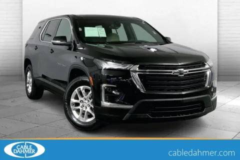 Black 2023 Chevrolet Traverse LS for sale in Kansas City, MO