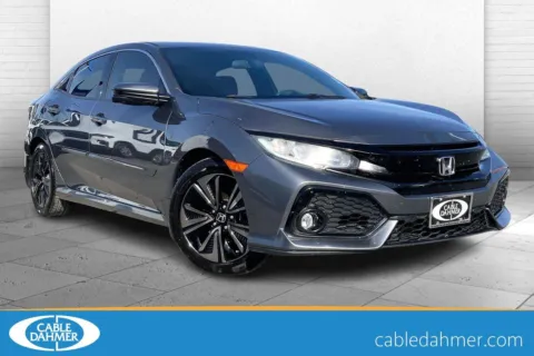 Beige 2018 Honda Civic Hatchback EX for sale in Kansas City, MO
