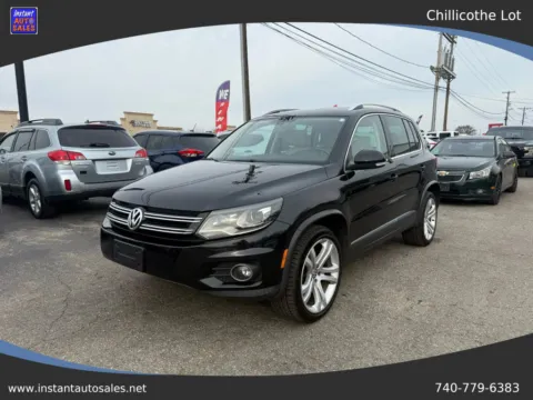 Black 2016 Volkswagen Tiguan 2.0T SEL 4Motion Sport Utility 4D for sale in Chillicothe, OH