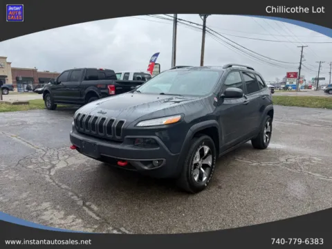 Gray 2017 Jeep Cherokee Trailhawk L Plus Sport Utility 4D for sale in Chillicothe, OH