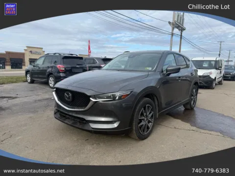 Gray 2017 MAZDA CX-5 Grand Touring Sport Utility 4D for sale in Chillicothe, OH
