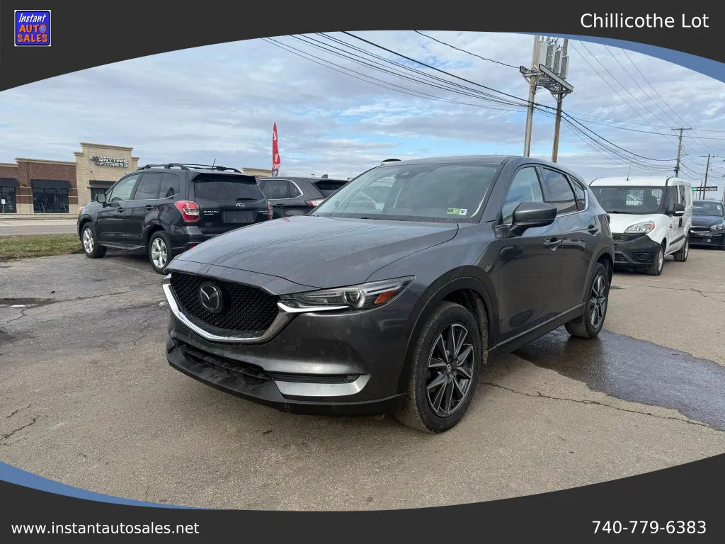Gray 2017 MAZDA CX-5 Grand Touring Sport Utility 4D for sale in Chillicothe, OH