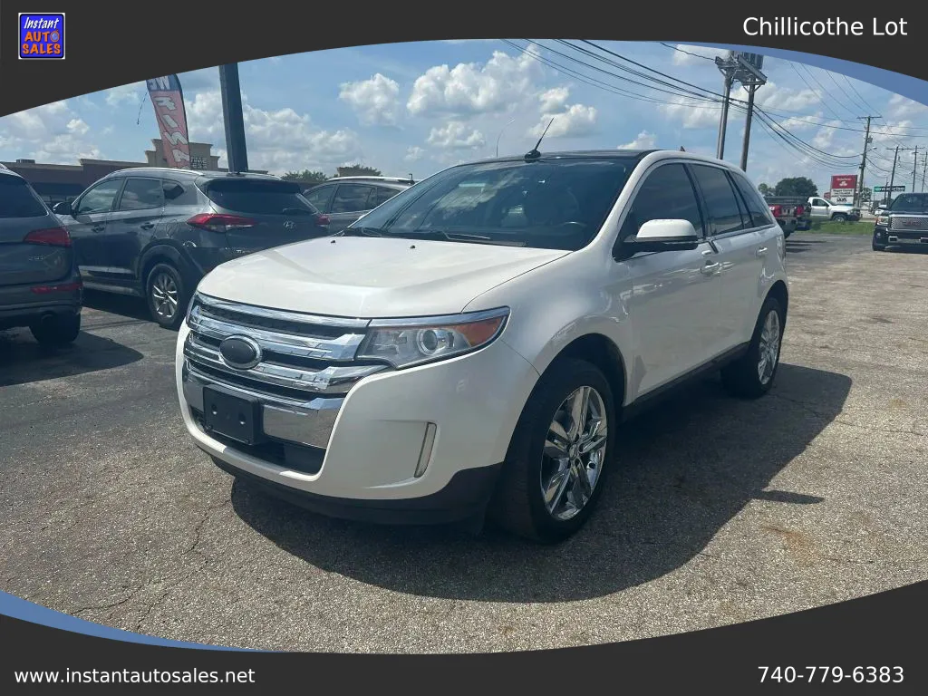 White 2013 Ford Edge Limited Sport Utility 4D for sale in Chillicothe, OH